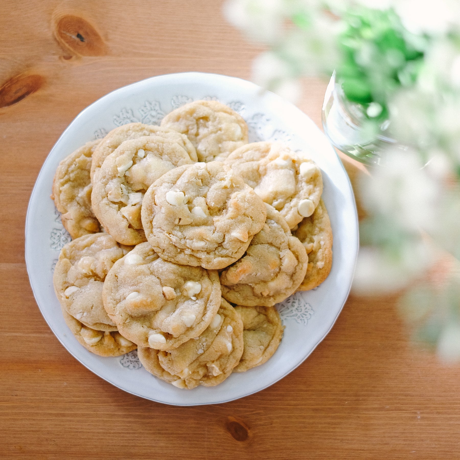 White Chocolate Cashew Cookies – Sunshine Nut Co