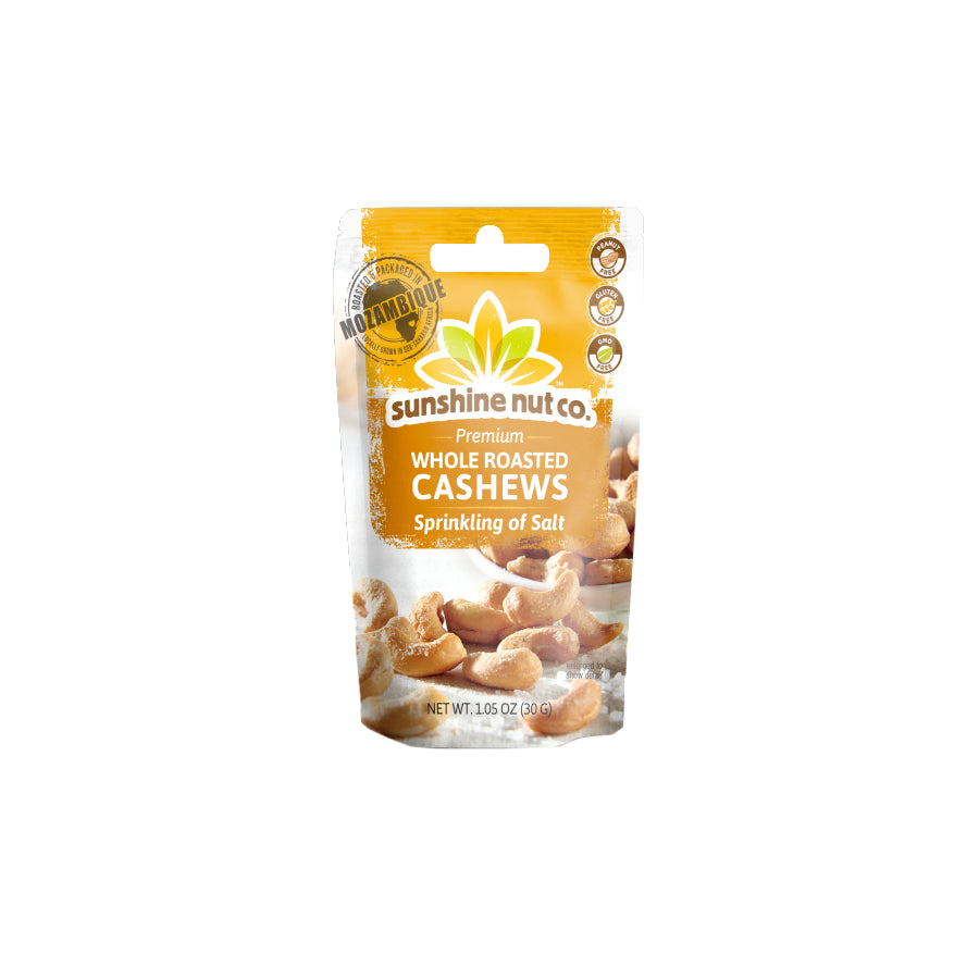 Single Serve Sprinkling of Salt Cashews